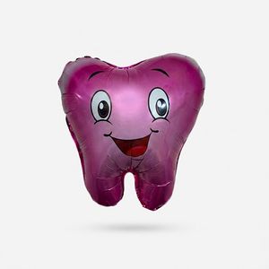 بادکنک فویلی دندان کارتی