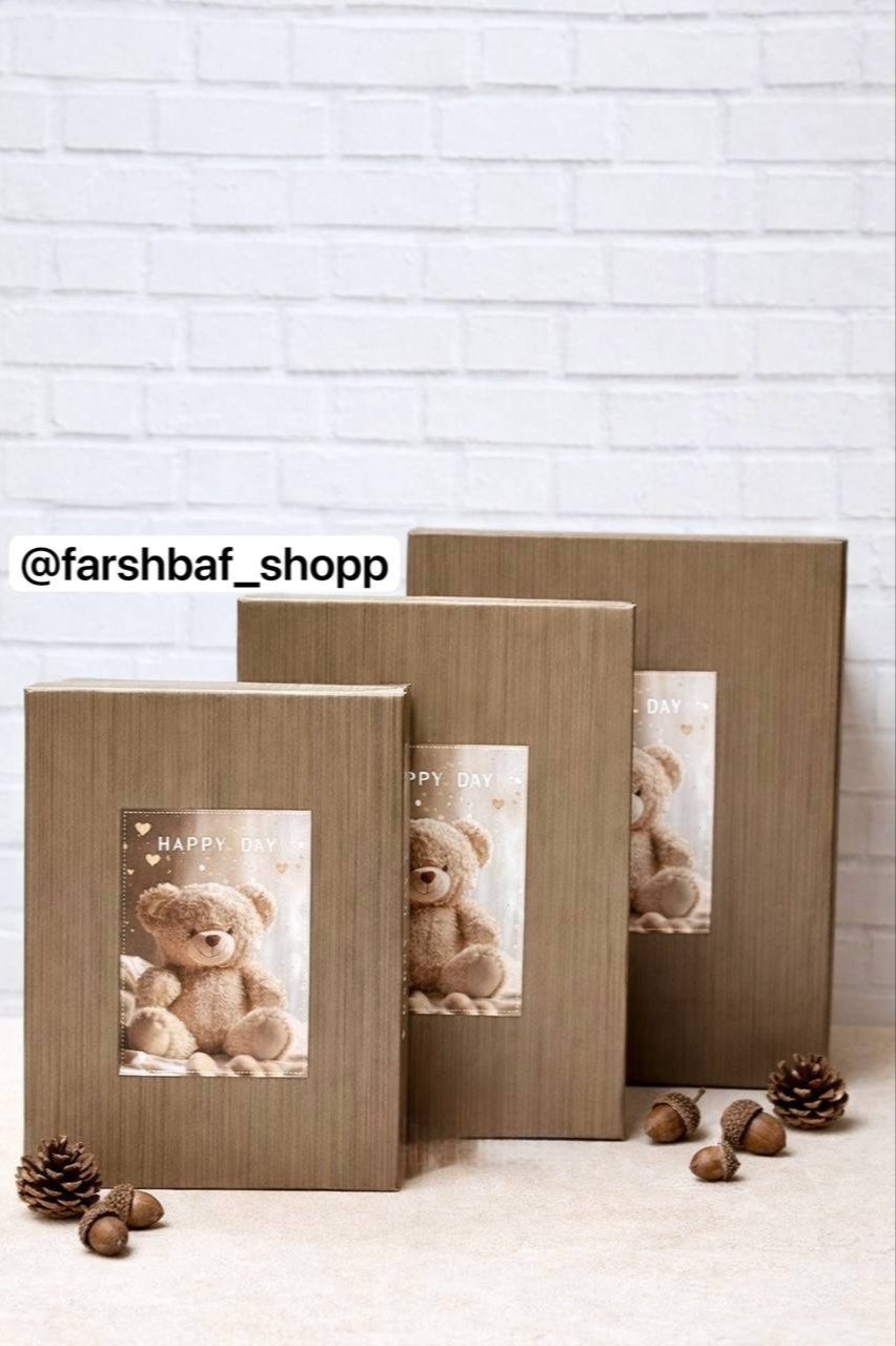 جعبه مستطیل 3سایز پلاس